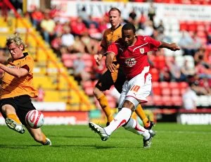 Images Dated 25th July 2009: Bristol City vs. Wolverhampton Wanderers: A Peek into the 09-10 First Team's Pre-Season Training