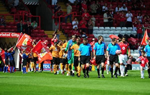 Images Dated 25th July 2009: Bristol City vs. Wolverhampton Wanderers: Pre-Season Friendly (09-10)