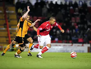Bristol City V Wolverhampton Wanderers Prints: Bristol City vs. Wolverhampton Wanderers: A Football Rivalry - Season 08-09