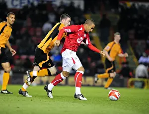 Bristol City V Wolverhampton Wanderers Prints: Bristol City vs. Wolverhampton Wanderers: A Football Rivalry - Season 08-09