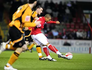 Bristol City V Wolverhampton Wanderers Prints: Bristol City vs. Wolverhampton Wanderers: A Football Rivalry - Season 08-09