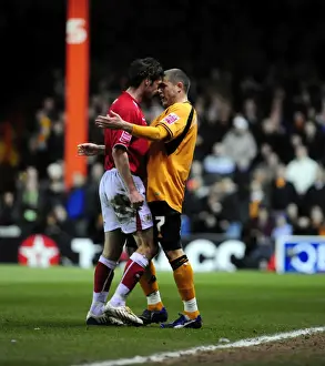 Bristol City V Wolverhampton Wanderers Prints: Bristol City vs. Wolverhampton Wanderers: A Football Rivalry - Season 08-09