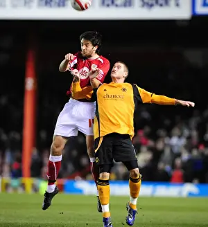 Bristol City V Wolverhampton Wanderers Prints: Bristol City vs. Wolverhampton Wanderers: A Football Rivalry - Season 08-09