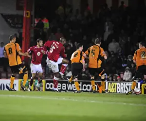 Bristol City V Wolverhampton Wanderers Prints: Bristol City vs. Wolverhampton Wanderers: A Football Rivalry - Season 08-09