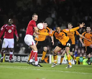 Bristol City V Wolverhampton Wanderers Prints: Bristol City vs. Wolverhampton Wanderers: A Football Rivalry - Season 08-09