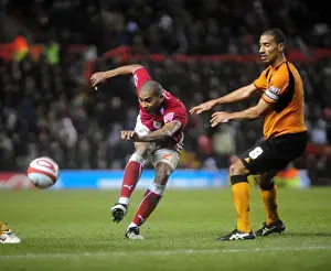 Bristol City V Wolverhampton Wanderers Prints: Bristol City vs. Wolverhampton Wanderers: A Football Rivalry - Season 08-09