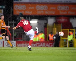 Bristol City V Wolverhampton Wanderers Prints: Bristol City vs. Wolverhampton Wanderers: A Football Rivalry - Season 08-09