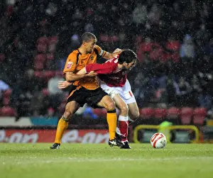 Bristol City V Wolverhampton Wanderers Prints: Bristol City vs. Wolverhampton Wanderers: A Football Rivalry - Season 08-09