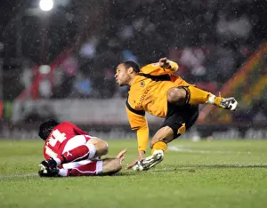 Bristol City V Wolverhampton Wanderers Prints: Bristol City vs. Wolverhampton Wanderers: A Football Rivalry - Season 8-9