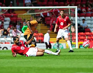 Bristol City V Wolverhampton Wanderers Prints: Bristol City vs. Wolverhampton Wanderers: A Glimpse into the 09-10 First Team's Pre-Season Training