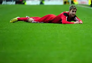Bristol City V Wolves Prints: Bristol City vs Wolves: Joe Bryan in Action at Ashton Gate Stadium