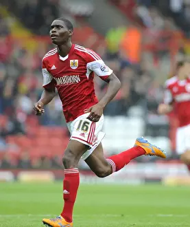 Bristol City vs Wolves: Jordan Wynter in Action at Ashton Gate, 2013