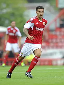 Bristol City V Wolves Prints: Bristol City vs Wolves: Marlon Pack in Action at Ashton Gate, Sky Bet League One