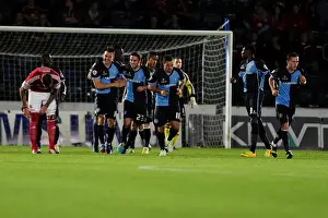 Wycombe Wanderers V Bristol City Prints: Bristol City vs Wycombe Wanderers: Johnstone's Paint Trophy Clash at Adams Park (October 8)