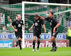 Images Dated 28th July 2009: Bristol City vs Yeovil Town: A Clash of Football Titans - Pre-Season Friendly, 09-10