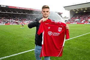 Bristol City V Aston Villa Prints: Bristol City Welcomes Jamie Paterson: Half-Time Announcement at Ashton Gate Stadium
