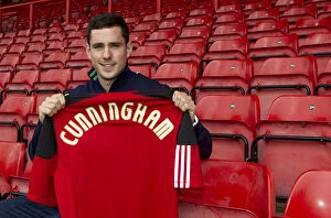 Images Dated 5th July 2012: Bristol City Welcomes New Signing Greg Cunningham at Ashton Gate