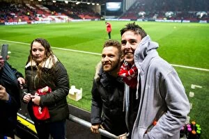 Images Dated 31st January 2017: Bristol City Welcomes New Signing Matty Taylor at Half Time against Sheffield Wednesday