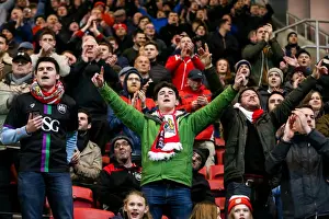 Bristol City's 4-0 Victory: Fans Celebrate David Cotterill's Penalty at Ashton Gate
