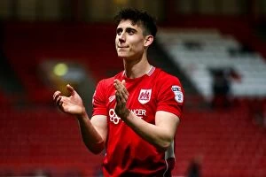 Images Dated 17th March 2017: Bristol City's 4-0 Victory Over Huddersfield: O'Dowda's Goal Lifts Them out of the Relegation Zone