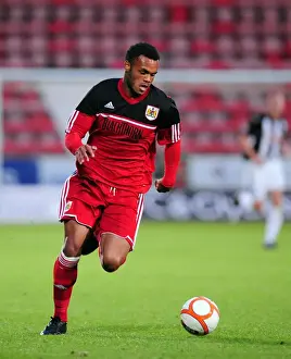 Pre Season Prints: Bristol City's Aaron Holley in Action at East End Park (01.08.12)