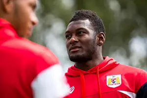 Guernsey V Bristol City Prints: Bristol City's Aaron Pierre in Pre-season Action Against Guernsey FC, 2017