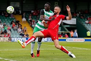 Images Dated 16th July 2016: Bristol City's Aaron Wilbraham in Action during Pre-Season Friendly against Yeovil Town (16/07/2016)