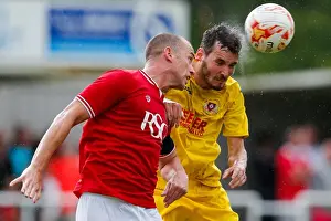 Bristol City's Aaron Wilbraham in Action during Pre-Season Match at Brislington Stadium