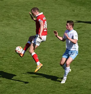 Celebration Prints: Bristol City's Aaron Wilbraham Celebrates Goal Against Coventry City