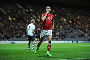 Bristol City's Aaron Wilbraham Scores Dramatic Equalizer Against Preston North End in Sky Bet Championship (15/09/2015)