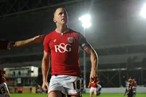 Bristol City V QPR Prints: Bristol City's Aaron Wilbraham Scores Dramatic Equalizer Against QPR in Sky Bet Championship Match