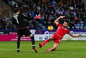 Bristol City's Aaron Wilbraham Sets Up Tammy Abraham's Equalizer Against Huddersfield Town (10.12.16)