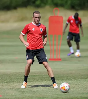 Training - 2 July 2014 Prints: Bristol City's Aaron Wilbraham Training at the Club (July 2, 2014)