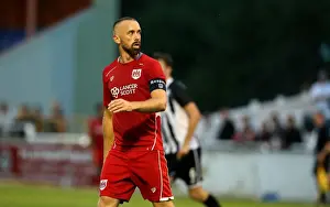 Friendly Prints: Bristol City's Aaron Wilbraham at Twerton Park: Pre-season Friendly Against Bath City (July 2016)