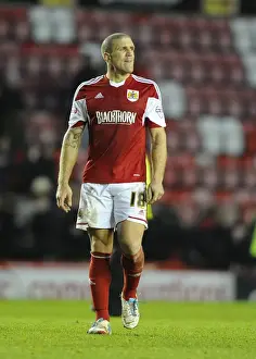 Bristol City's Adam El-Abd in Action during Bristol City vs MK Dons