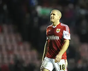 Bristol City's Adam El-Abd in Action Against MK Dons at Ashton Gate - Sky Bet League One