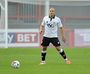 Bristol City's Adam El-Abd in Pre-Season Action Against Cheltenham Town, July 2014