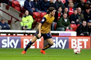 Images Dated 29th October 2016: Bristol City's Adam Matthews Charges Forward at Oakwell Stadium during Barnsley vs