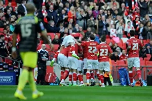 March Prints: Bristol City's Aden Flint Scores the Winning Goal as Walsall's James Chambers Experiences Defeat