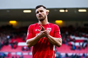 Images Dated 4th March 2017: Bristol City's Agony: Bailey Wright's Disappointment as Championship Draw Pushes Them into