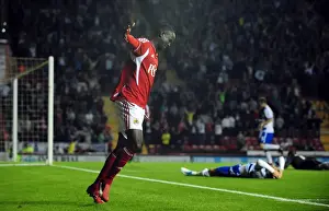Bristol City's Albert Adomah Scores Championship Opener Against Reading at Ashton Gate Stadium (September 27, 2011)