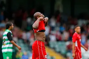 League Two Prints: Bristol City's Arnold Garita Disappointed After Missing One-on-One Chance vs