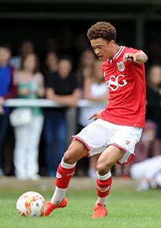 Brislington Prints: Bristol City's Ash Harper Scores a Stunner: 5-0 Lead at Pre-Season Friendly