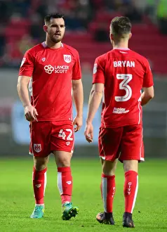 Bristol City V Fleetwood Town Prints: Bristol City's Bailey Wright in Action Against Fleetwood Town in FA Cup Third Round