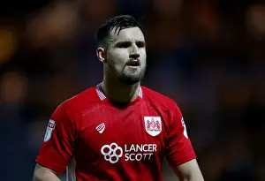 Preston North End V Bristol City Prints: Bristol City's Bailey Wright in Action Against Preston North End - Sky Bet Championship Clash