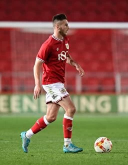 Images Dated 12th October 2015: Bristol City's Billy Murphy in Action Against Sheffield Wednesday U21 at Ashton Gate Stadium