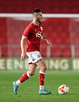 Academy Prints: Bristol City's Billy Murphy in Action Against Sheffield Wednesday U21 at Ashton Gate Stadium