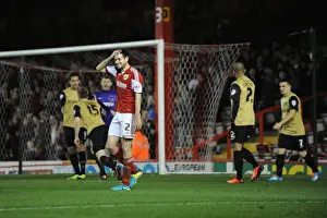 Bristol City V Leyton Orient Prints: Bristol City's Brendan Moloney Reacts to Near-Miss Goal vs Leyton Orient (November 2013)