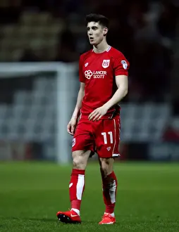 Preston North End V Bristol City Prints: Bristol City's Callum O'Dowda in Action Against Preston North End
