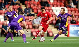 Bcfc Prints: Bristol City's Callum O'Dowda Dashes Past Cheltenham Town's James Dayton in Preseason Friendly